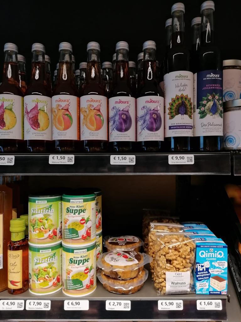 Sirupe, Suppenpulver, Nüsse und Co bei KastlGreissler Alexander Kohlweg
